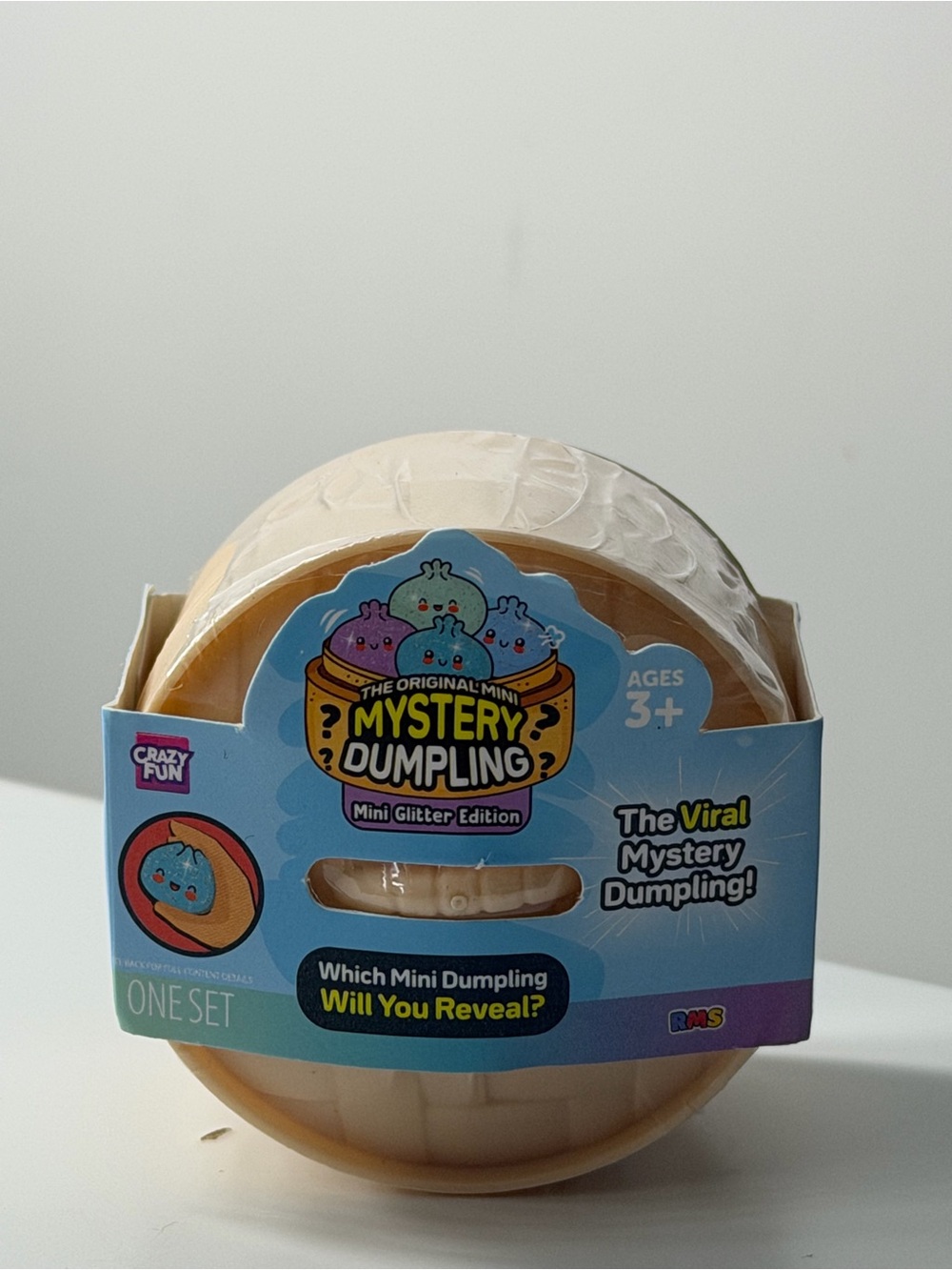 Mystery Dumpling Mini Glitter Edition - Cream